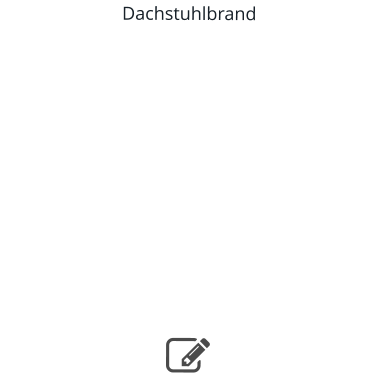 Dachstuhlbrand    